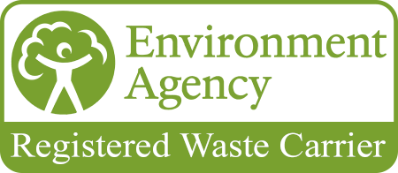 Registered Waste Carrier licensed by the Environment Agency